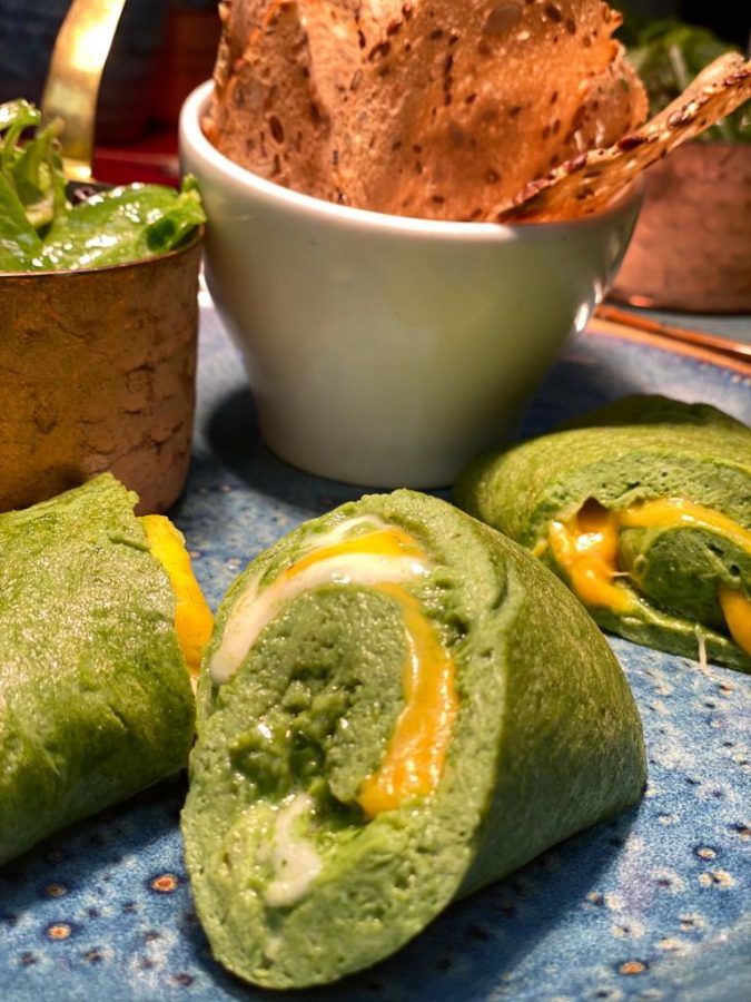 Spinach Omelette